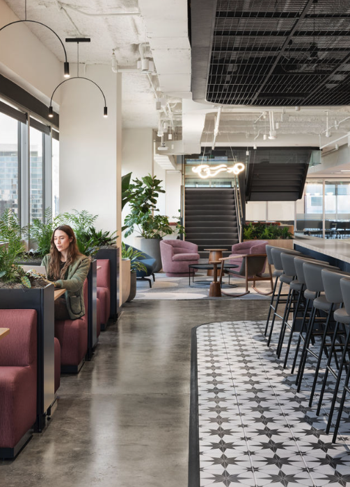 TDECU HQ — workspace in use